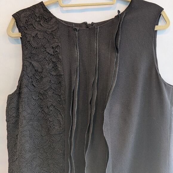 𝅺OSCAR de la Renta little black dress siz M in EUC - Picture 4 of 5